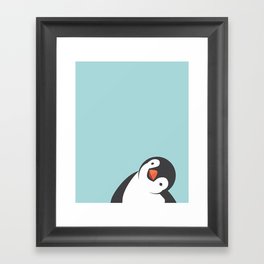 Penguin Gerahmter Kunstdruck
