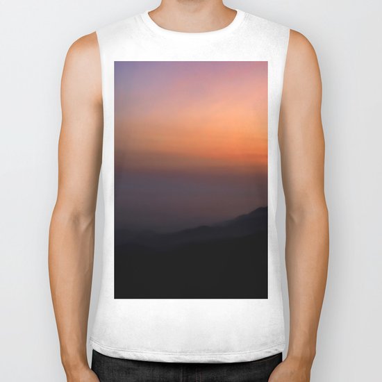 Sunset Biker Tank