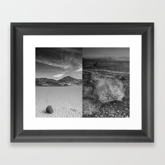 Racetrack. Framed Art Print