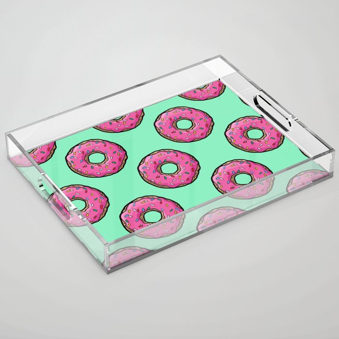 Sweet Donut Acrylic Tray