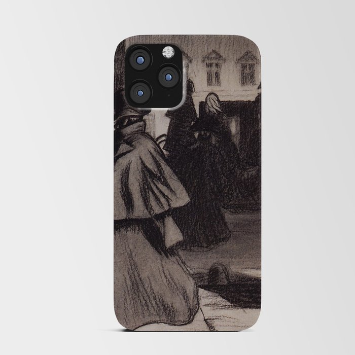  Gogol's The Overcoat - Boris Kustodiev iPhone Card Case