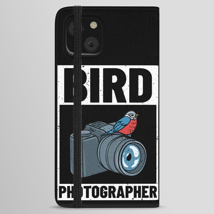 Bird Photography Lens Camera Photographer iPhone Wallet Case