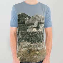 Tombs Of The Necropolis Hierapolis Turkiye All Over Graphic Tee