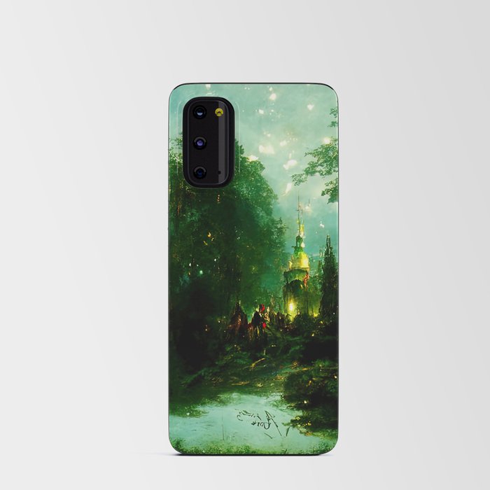 Walking into the forest of Elves Android Card Case