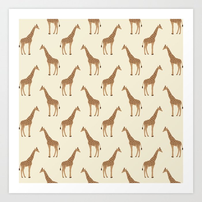 giraffe prints patterns