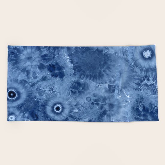 Agate frost Beach Towel