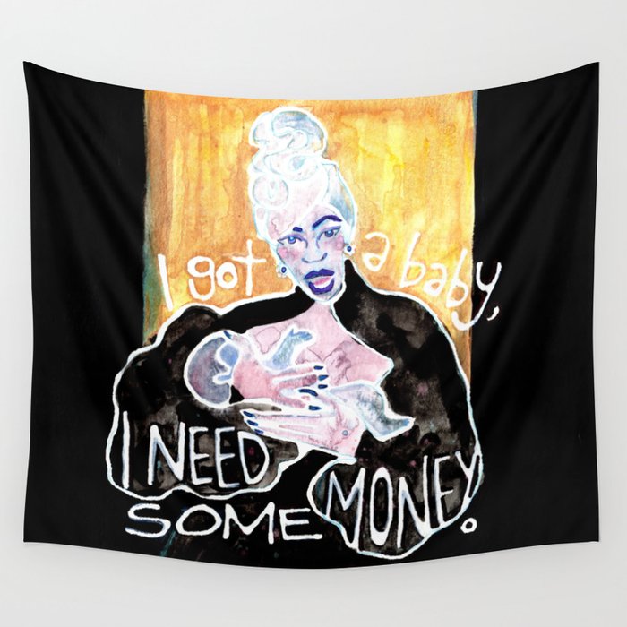 CARDI B MONEY Wall Tapestry by FemTom Society6