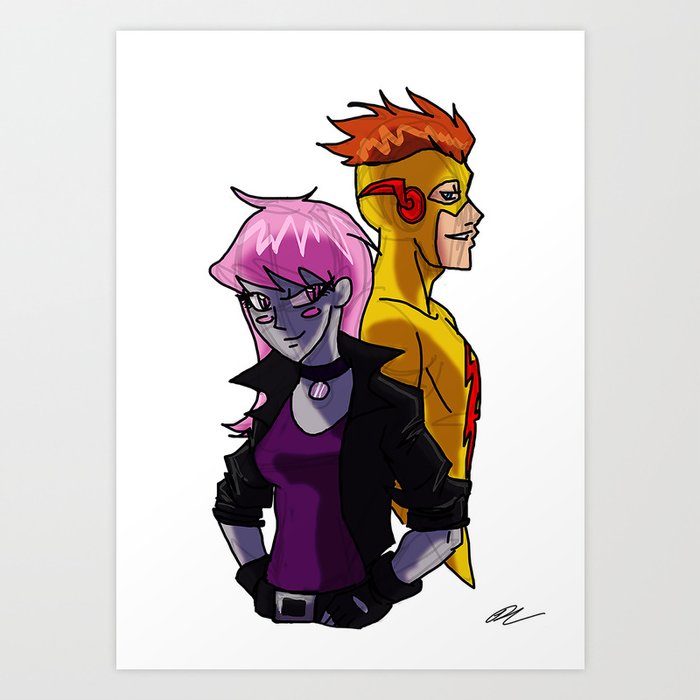 jinx and kid flash young justice
