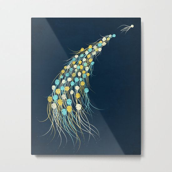 Swarm Metal Print