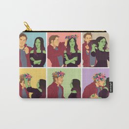 Cosmic Love like a Flower Carry-All Pouch