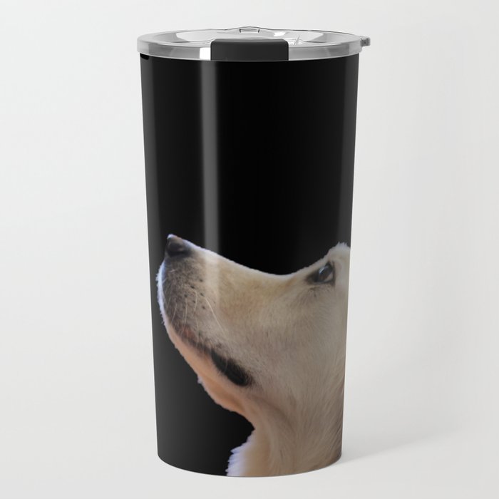 Man's Best Friend - Labrador Dog Portrait Travel Mug