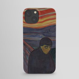 Edvard Munch - Despair 1894 iPhone Case