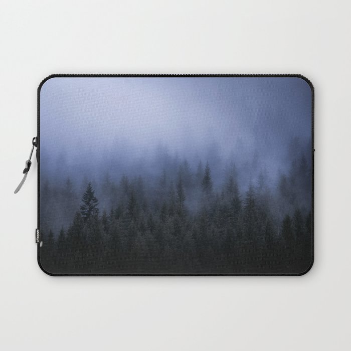 Foggy Forest Laptop Sleeve