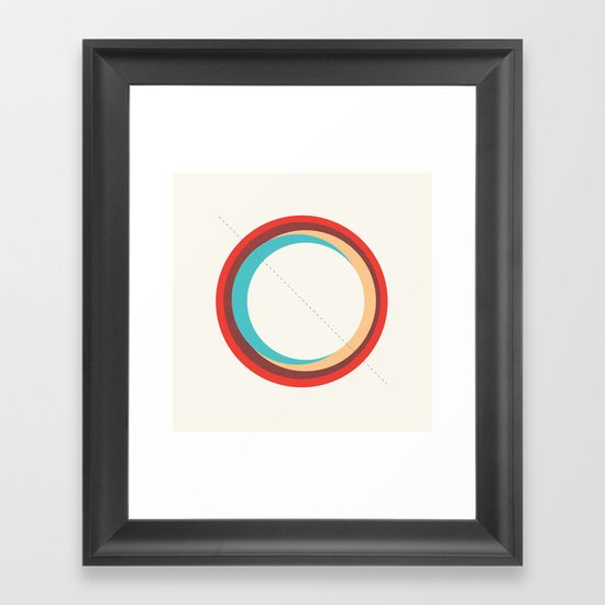 Future Globes 005 Framed Art Print