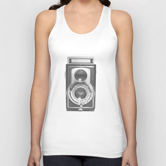 Vintage Camera Unisex Tank Top