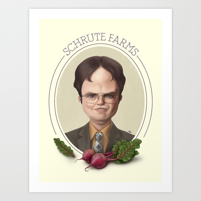 Schrute Farms Art Print