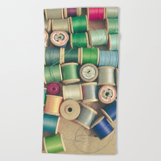 Cotton Reels Beach Towel