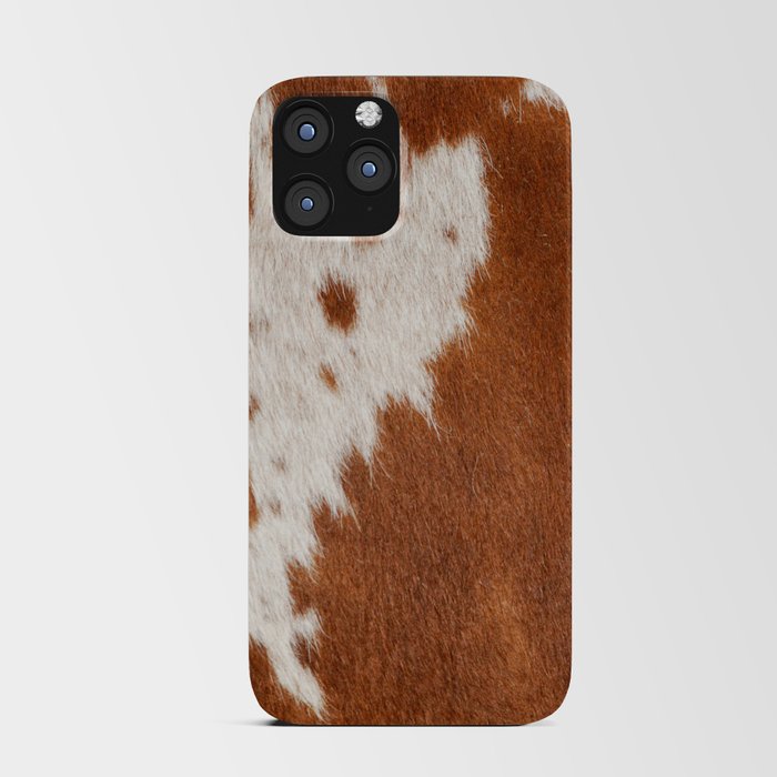 Cowhide, Cow Skin Pattern, Farmhouse Decor iPhone Card Case