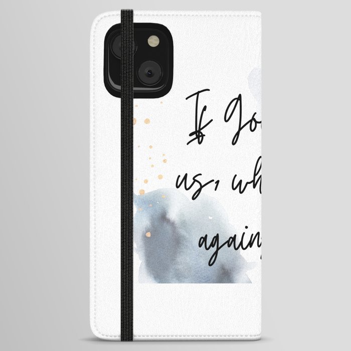 God is for us iPhone Wallet Case