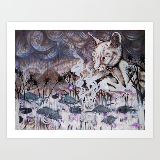 The Myth of Power Art Print
