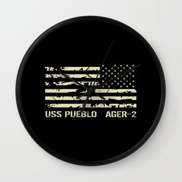 USS Pueblo Wall Clock