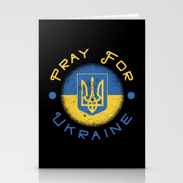 Pray For Ukraine Stationery Cards