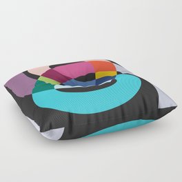 Loopy Bright Floor Pillow