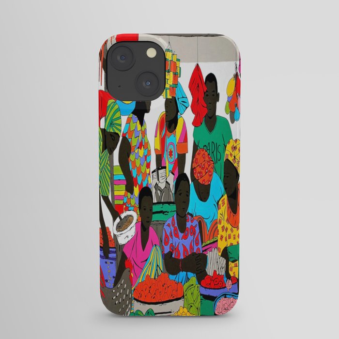 African marketplace 4 iPhone Case