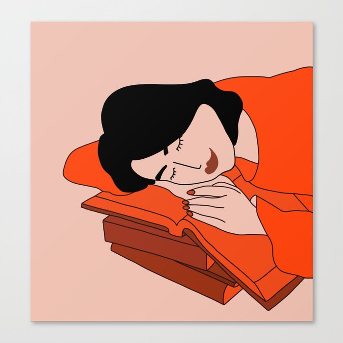 Dreaming of fairytales Canvas Print