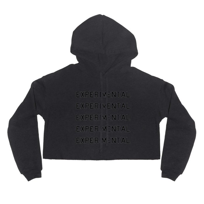 Experimental Aircraft Detail Close Up Lettering Hoody