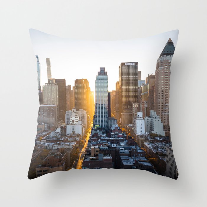Beautiful NYC Throw Pillow