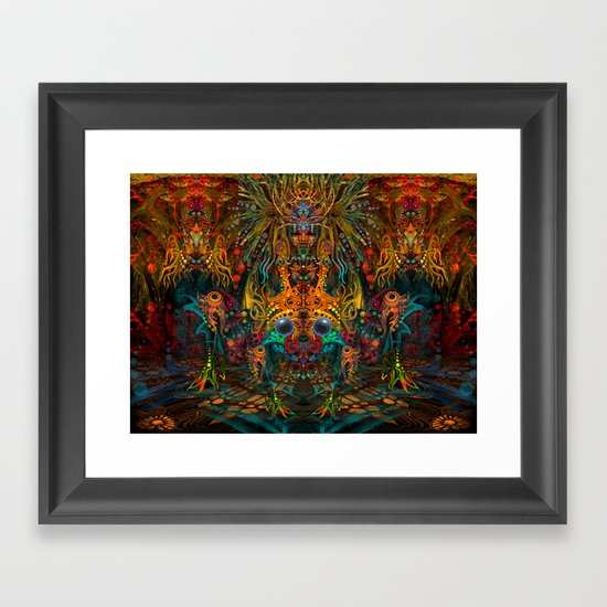 Lemuria Framed Art Print