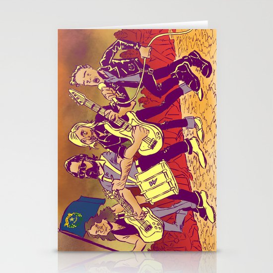 "Battle Born" by Dmitri Jackson Stationery Cards