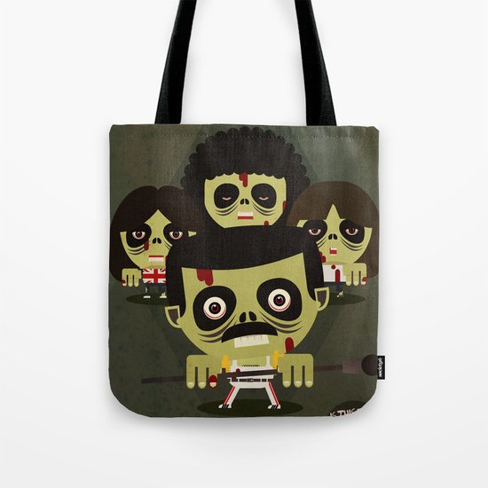 queen zombies Tote Bag