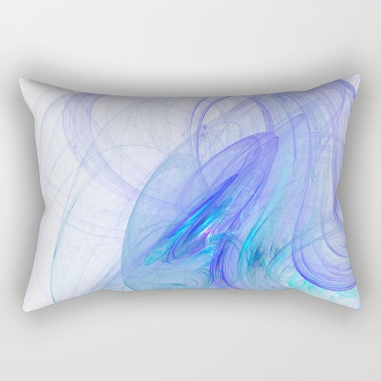 In the blue (A7 B0218) Rectangular Pillow