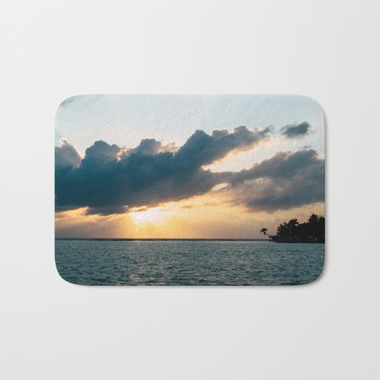 Island Sunset Bath Mat