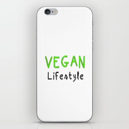 Vegan Lifestyle iPhone Skin