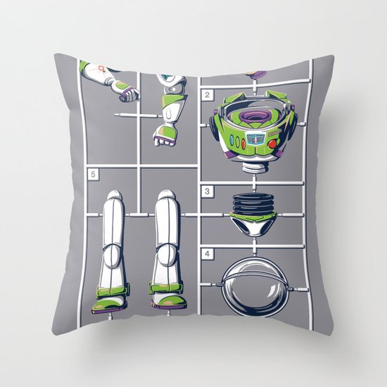 Supermodel Throw Pillow