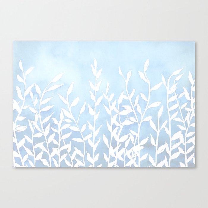 Blue Nature Canvas Print