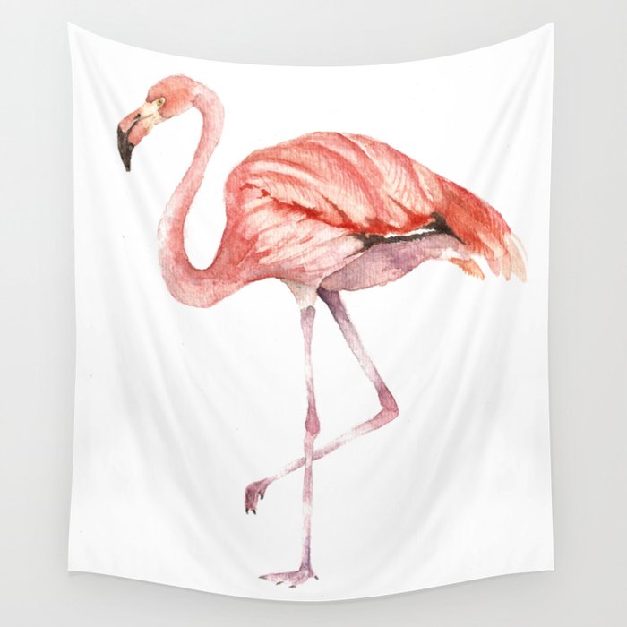 Society6 ケース Pink Flamingo by Goosi Pink Flamingo Wall Mural by Goosi | Society6