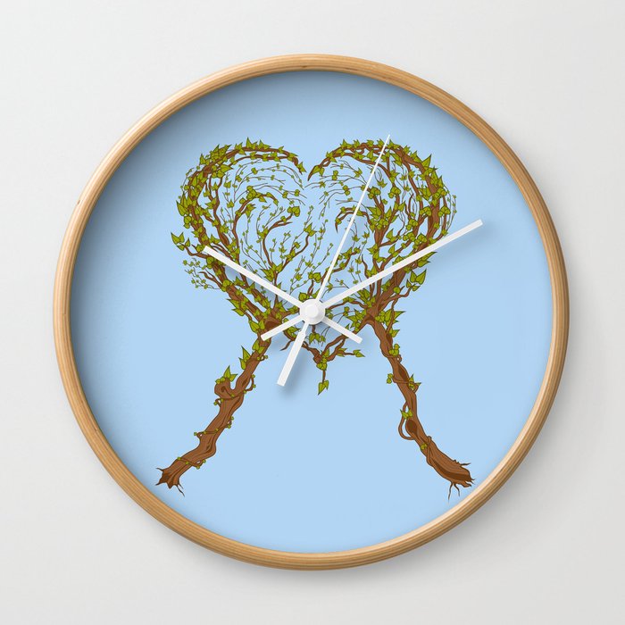 Growing Heart Wall Clock