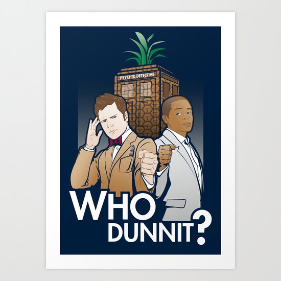 Who Dunnit? Art Print