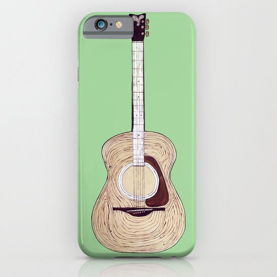 Acoustic Guitar iPhone & iPod Case