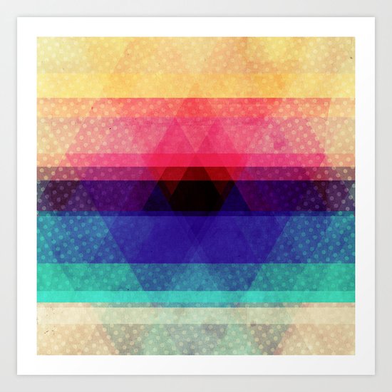 The heart of the mountain Art Print