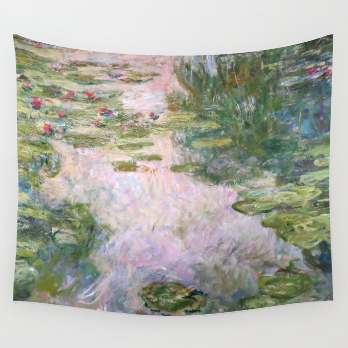 Claude Monet - Water Lilies Wall Tapestry