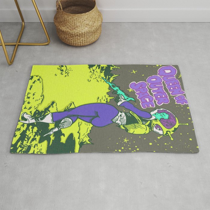 QUEEN OF OUTER SPACE Rug