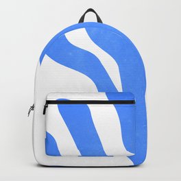 Jazz Blue Leaf: Matisse Series 02 | Mid-Century Edition Backpack