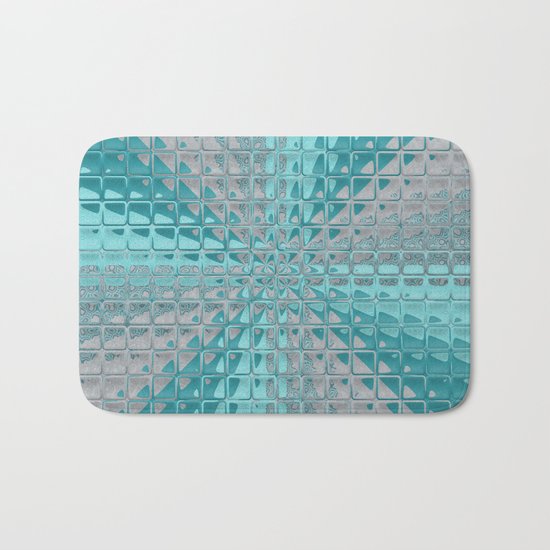 Aqua Reflections Bath Mat
