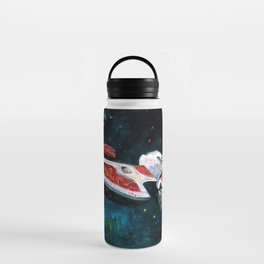 Traveling at the speed of light Water Bottle