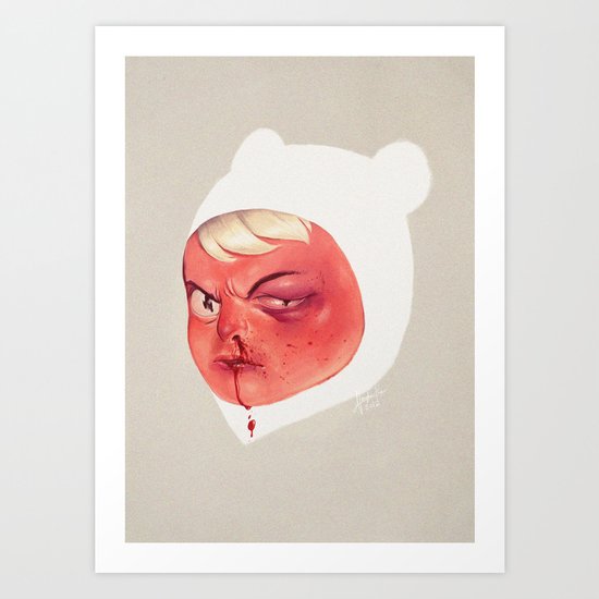 Occupational Hazard Art Print